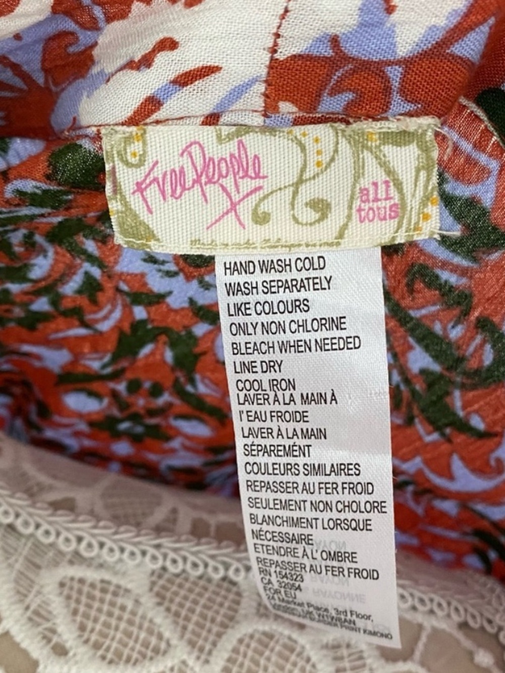 Free People Seven Wonders Maxi Kimono Duster Blue Size OS (one size) - Picture 10 of 11